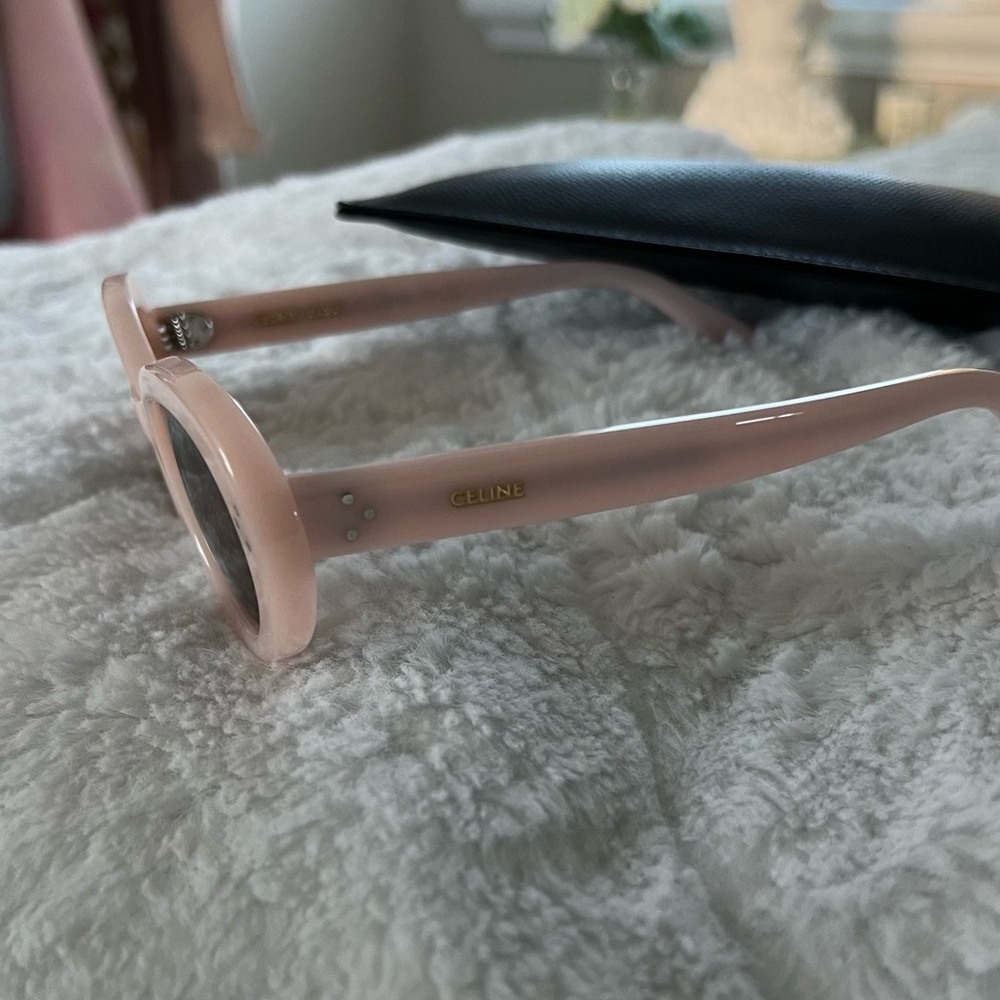 CELINE EYEWEAR Bold Story cat-eye acetate sunglasses - Picture 7 of 9